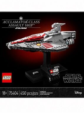 LEGO Star Wars Acclamator-Class Assault Ship - Gray, Red, Black